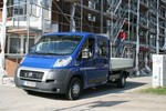 F�r Handwerker gemacht: Der Ducato steht auch als Doppelkabiner zur Verf�gung. 