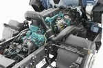 Kerniges Kraftzentrum: Das 240 PS-Aggregat bietet gen�gend Kraft f�r den Verteilerverkehr.