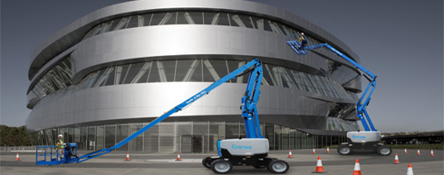Auf der Apex feierte die Z-62/40 der Marke Genie ihre Premiere. Foto: Terex AWP Auf der Apex feierte die Z-62/40 der Marke Genie ihre Premiere. Foto: Terex AWP