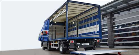 Der SP 5 EL für den Stückguttransport von Eggers Fahrzeugbau. Foto: Eggers Fahrzeugbau Der SP 5 EL für den Stückguttransport von Eggers Fahrzeugbau. Foto: Eggers Fahrzeugbau