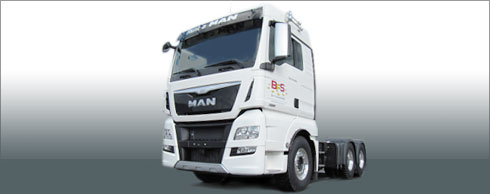 Flaggschiffe in der BFS-Mietflotte: Die BlueFire-Trucks des Truckvermieters BFS Business Fleet Services. Foto: BFS Flaggschiffe in der BFS-Mietflotte: Die BlueFire-Trucks des Truckvermieters BFS Business Fleet Services. Foto: BFS