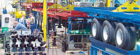Weiter gewachsen: Krone konnte seinen Umsatz im Nutzfahrzeugbereich um 17 Prozent steigern. Foto: Krone Weiter gewachsen: Krone konnte seinen Umsatz im Nutzfahrzeugbereich um 17 Prozent steigern. Foto: Krone