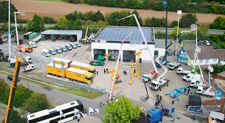 Breites Technikprogramm im Angebot: Am 3. September wird in Northeim ein breites Hebe- und Fahrzeugspektrum zu sehen sein. Foto: Schnitger Breites Technikprogramm im Angebot: Am 3. September wird in Northeim ein breites Hebe- und Fahrzeugspektrum zu sehen sein. Foto: Schnitger