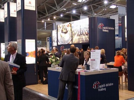 Ein erfolreiches Deb�t konnte die Logistik-Initiative Hamburg in M�nchen verzeichnen