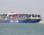 Auftaktbesuch: Mit dem Einlaufen der La Traviata wurde Tanger in den Liniendienst der CMA CGM eingef�delt.