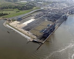 So sah die Baustelle desd CT 4 Anfang August aus. Heute wird das Terminal feierlich er�ffnet