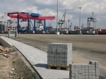 Verbessert: Als Teil eines umfassenden Gesamtpaketes wird der Umschlagsbahnhof am Containerterminal Tollerort grundlegend den kommenden Erfordernissen angepasst