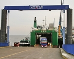  Service aufgenommen: Die Gumel wurde als erster RoRo-Frachter des Emroll Liniendienstes mit Ziel ins �stliche Mittelmeer bei Cuxport abgefertigt