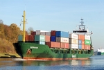 H�lt jetzt auch in Gdansk: Die 361 TEU gro�e German ist eines von sieben Feederschiffen die f�r IMCL in Nord- und Ostsee fahren