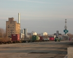 Die Kisten k�nnen kommen: Die Inbetriebnahme weiterer Umschlagsfl�chen bedeutet f�r den Hafen in Halle zus�tzliches wirtschaftliches Potential