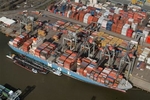 Vorerst keine Abfertigung: Der Hafen Rotterdam ist bis Freitagabend geschlossen
