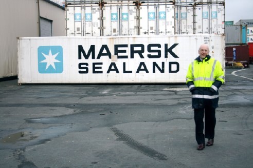 Mit dem Markt wachsen: Manfred Gries, einer der beiden Gesch�ftsf�hrer des Container A+K Container Service