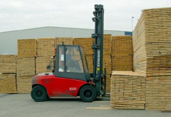 Testlauf: Der n�chste DanTruck, der neue 900 Power+, wird derzeit bei M�ller getestet