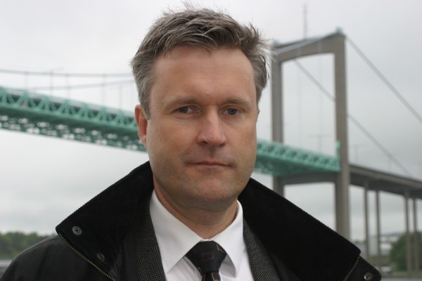 �konomische und �kologische Vorteile: Magnus K�restedt, Gesch�ftsf�hrer des G�teborger Hafens, will den Anteil der Trailerz�ge weiter ausbauen