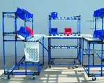 Lean Manufacturing: Der flexible System-Arbeitsplatz Bito-Ergo minimiert die Zahl der Handgriffe und erh�ht so die Ergonomie