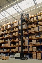 Kein Engpass: Die Kabinengestaltung des TSP 6000 erm�glicht das Verlassen der Kabine auch in engen G�ngen
