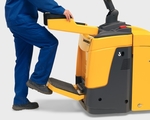 Ganz nach Bedarf: Die klappbare Standplattform macht den neuen ERE 225 flexibel einsetzbar