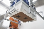 Gro�e Bandbreite: Auch das Handling von Produktlagen mit �Kaminen� erm�glicht der neue Layer Master