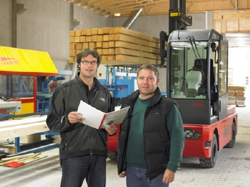 Alles Passiv oder was? Christoph Hartmann (links) und Stefan Glas mischen gemeinsam den Passivhaus-Markt auf