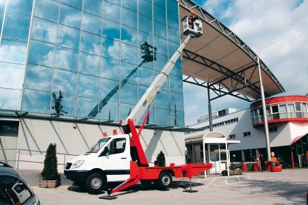 Die TA-Reihe � hier die Business-Version - geh�rte zu den Bauma-Neuheiten