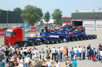 Praktische Vorf�hrungen inklusive: Nat�rlich sind Demonstrationen der vielf�ltigen Schwerlasttechnik Teil der diesj�hrigen Transporttage von Nooteboom.