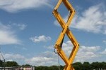 �berblick: Dank Arbeitsb�hne konnten die G�ste einen Blick �ber das gesamte Gel�nde werfen