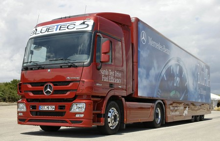 BlueTec Fuel Efficiency, Acros Test Drive, Nardo 2008, Fotos: Daimler Communications