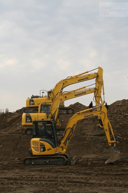 Test and Drive - Scania & Komatsu 29.04.2008