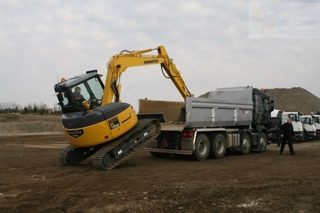 Test and Drive - Scania & Komatsu 29.04.2008 - Impressionen von der Improvisation I