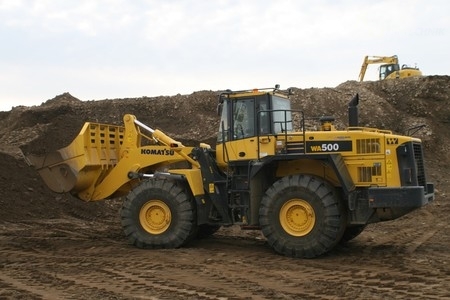 Test and Drive - Scania & Komatsu 29.04.2008
