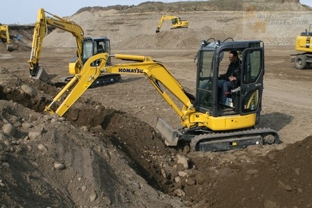 Test and Drive - Scania & Komatsu 29.04.2008