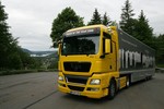 Flaggschiff MAN TGX 680 V8 im NFM-Test - Fotos: sk Flaggschiff MAN TGX 680 V8 im NFM-Test - Fotos: sk