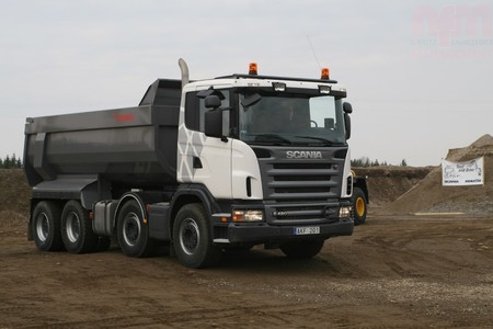 Test and Drive - Scania & Komatsu 29.04.2008