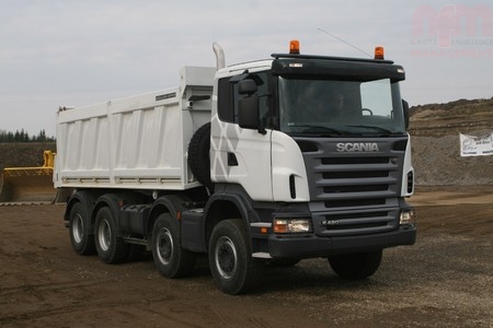 Test and Drive - Scania & Komatsu 29.04.2008