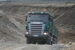 Test and Drive - Scania & Komatsu 29.04.2008