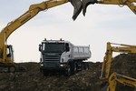 Test and Drive - Scania & Komatsu 29.04.2008