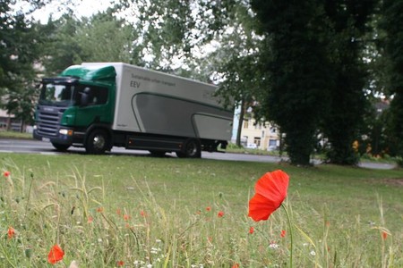 Scania Verteiler-Truck P280 erf�llt EEV-Norm