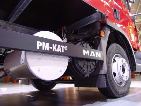 Das Thema Abgastechnik r�ckte auch auf der transport logistic weiter in den Vordergrund 