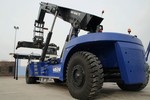 Containerentladung mit dem SC 4545 TA3 von SMV Konecranes 