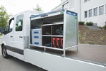 Transportboxen f�r Pritschenfahrzeuge hat Fahrzeugeinrichter Bott im Programm