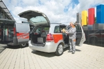 Sicherheitsaspekte gaben den Ausschlag: Die Heizungspezialisten von Viessmann sind mit Fahrzeugeinrichtungen von Bott unterwegs