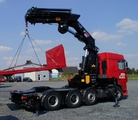 Ladekran im XXL-Format: Die Produktpalette von Hiab Ladekranen reicht bis in die Metertonnen-Klasse