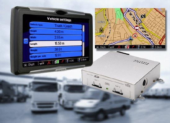 Nutzfahrzeuggerechte Navigation: VDO Dayton bietet eine spezielle Trucknavigation zum Nachr�sten