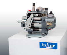 Axialkolbenpumpe Typ V60N-130. Foto: InLine Hydraulik Axialkolbenpumpe Typ V60N-130. Foto: InLine Hydraulik