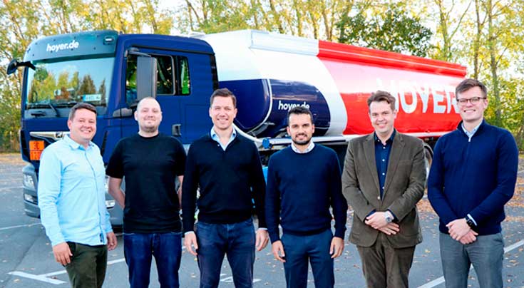 V. l.: Markus Hoyer, Jörg Bothur, Jakob Sadoun, Kaspar Filipp, Thomas Hoyer und Philipp Juhl von Colonia und Hoyer. Foto: Hoyer V. l.: Markus Hoyer, Jörg Bothur, Jakob Sadoun, Kaspar Filipp, Thomas Hoyer und Philipp Juhl von Colonia und Hoyer. Foto: Hoyer